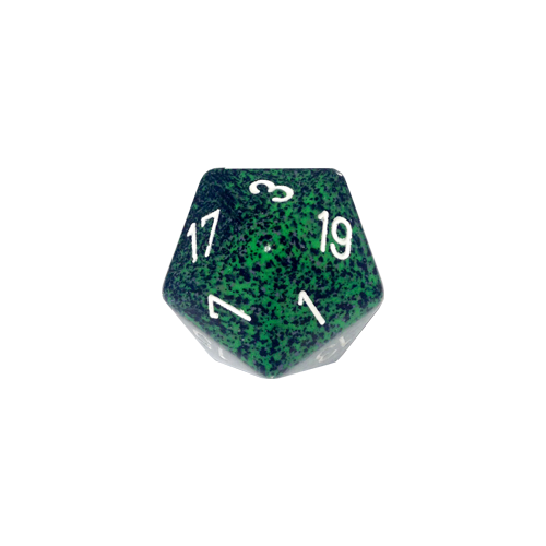 Кубик Chessex 34mm d20 Speckled™ Recon