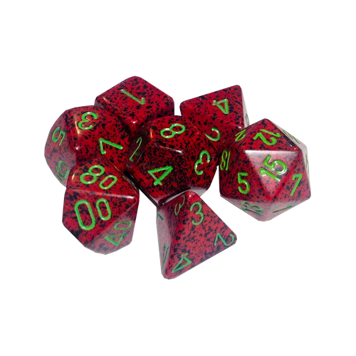 Набор кубиков Chessex Speckled™ Strawberry (7шт.)