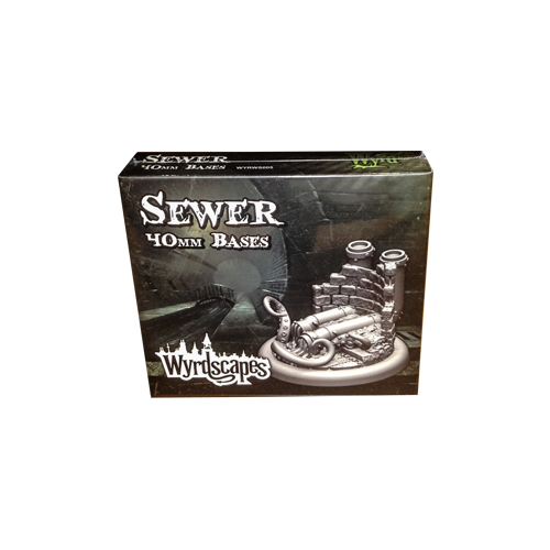 Дополнение к настольной игре Malifaux Second Edition - Wyrdscapes Sewer 40mm Bases (2)