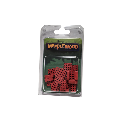 Набор фишек Meeplewood - Кирпичи