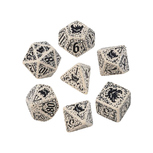 Набор кубиков Q-Workshop - Pathfinder Dice Set: Council of Thieves (7)