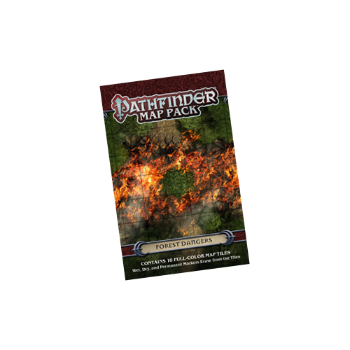 Набор террейна Pathfinder RPG: Map Pack - Forest Dangers