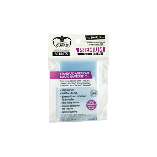 Протекторы Ultimate Guard Premium Sleeves American BG Standard (60)
