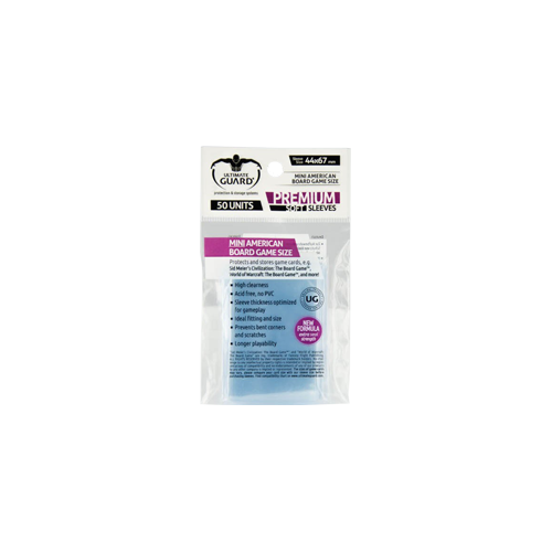 Протекторы Ultimate Guard Premium Sleeves BG Mini American (50)