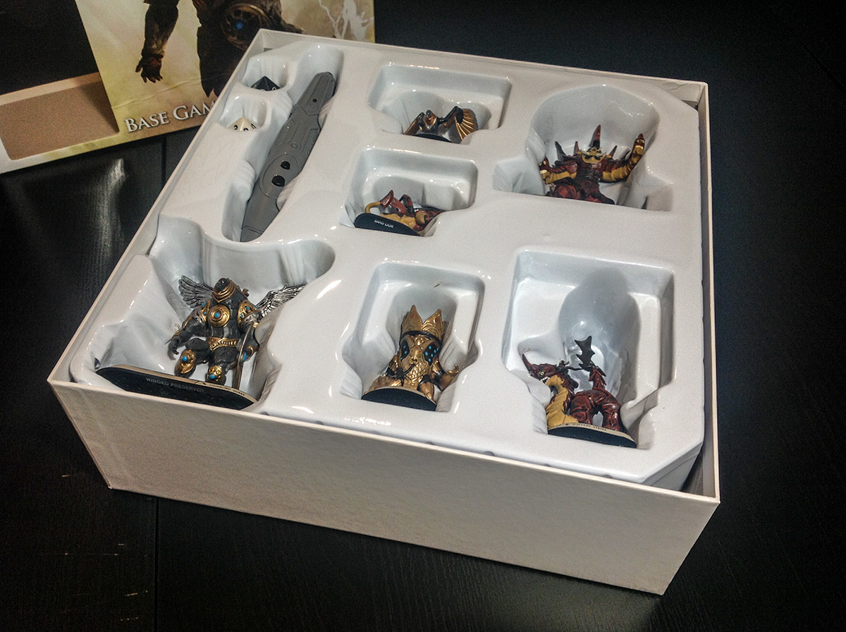 Golem Arcana Box Inside