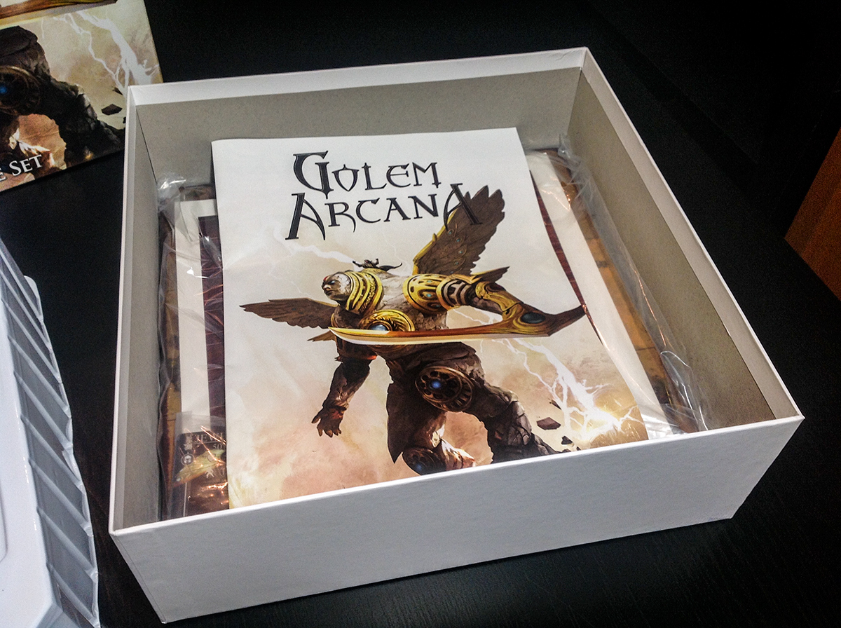 Golem Arcana Box Inside