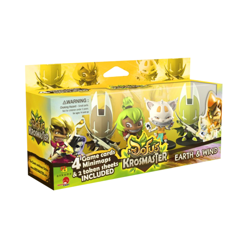 Дополнение к настольной игре Krosmaster: Arena – Earth & Wind Expansion Pack #4