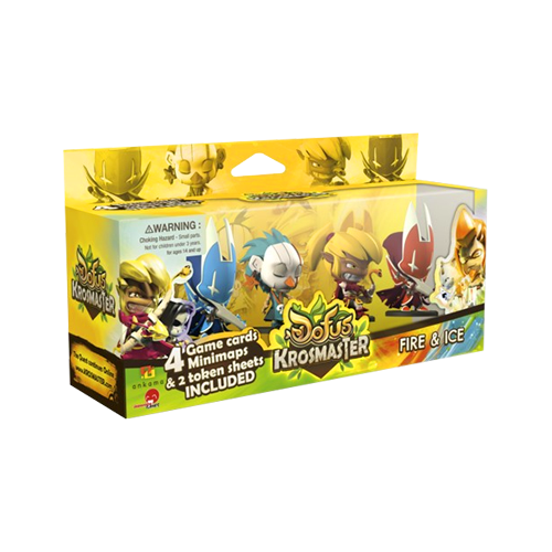 Дополнение к настольной игре Krosmaster: Arena – Fire & Ice Expansion Pack #1