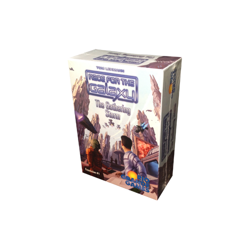 Дополнение к настольной игре Race for the Galaxy: The Gathering Storm
