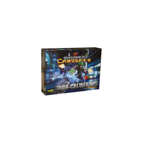Дополнение к настольной игре Shadowrun: Crossfire – High Caliber Ops