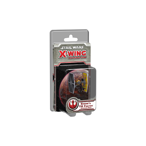 Дополнение к настольной игре Star Wars: X-Wing Miniatures Game – Sabine's TIE Fighter Expansion Pack