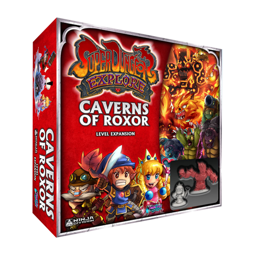 Дополнение к настольной игре Super Dungeon Explore: Caverns of Roxor (Second Edition)