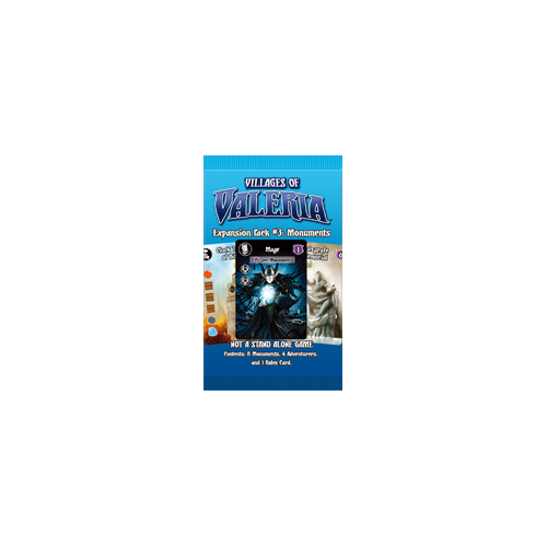 Дополнение к настольной игре Villages of Valeria: Monuments