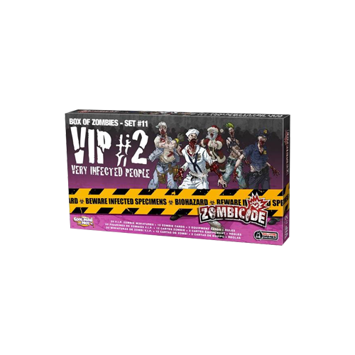 Дополнение к настольной игре Zombicide Box of Zombies Set #11: VIP #2 – Very Infected People