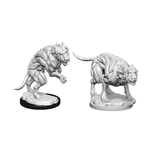 Набор Миниатюр Pathfinder Deep Cuts Unpainted Miniatures - Hell Hounds