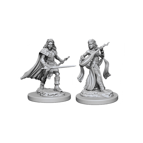 Набор Миниатюр Pathfinder Deep Cuts Unpainted Miniatures - Human Female Bard