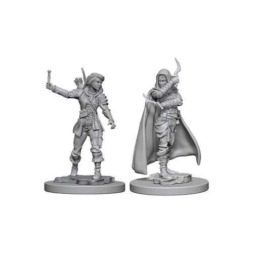 Набор Миниатюр Pathfinder Deep Cuts Unpainted Miniatures - Human Female Rogue